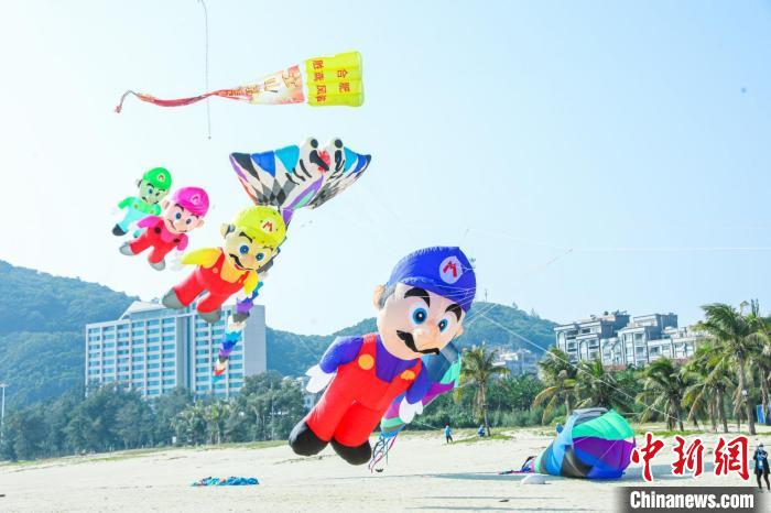 全国风筝邀请赛（广东·阳江）在海陵岛收官，主