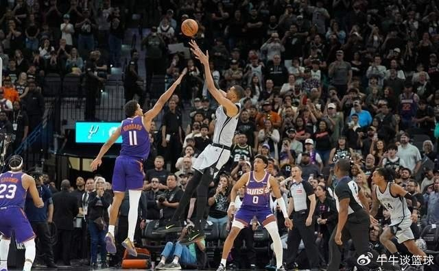 文班亚马1.1秒中投绝杀太阳 马刺传承GDP密码