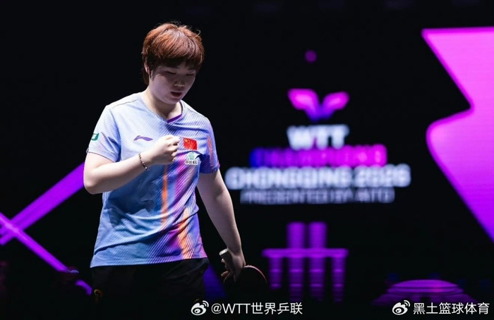 蒯曼女单决赛负张本美和，郭焱周雨指其状态下